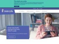 Desktop screenshot for irishlife.ie