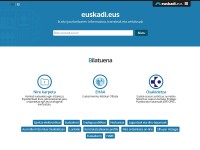 Desktop screenshot for euskadi.eus