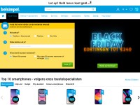 Desktop screenshot for belsimpel.nl