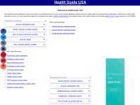 Desktop screenshot for healthguideusa.org