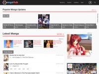 Desktop screenshot for mangahub.io