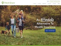 Desktop screenshot for medishare.com