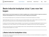 Desktop screenshot for inductiekookplaat.org