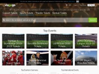 Desktop screenshot for viagogo.de