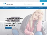 Desktop screenshot for coxhealth.com