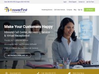 Desktop screenshot for answerfirst.com