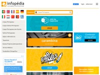 Desktop screenshot for infopedia.pt