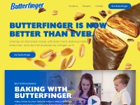 Desktop screenshot for butterfinger.com
