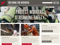 Desktop screenshot for redwingsafety.com