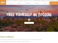 Desktop screenshot for visittucson.org