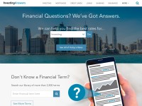 Desktop screenshot for investinganswers.com