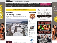 Desktop screenshot for portlandmercury.com
