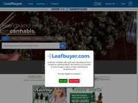 Desktop screenshot for leafbuyer.com