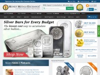 Desktop screenshot for moneymetals.com