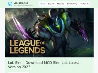 Desktop screenshot for lol-skin.net