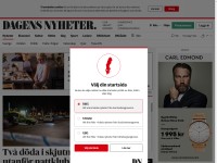 Desktop screenshot for dn.se