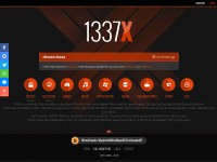 Desktop screenshot for 1337x.tw