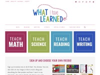 Desktop screenshot for whatihavelearnedteaching.com
