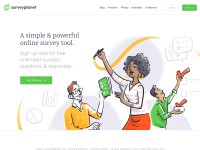 Desktop screenshot for surveyplanet.com