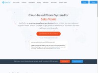 Desktop screenshot for justcall.io