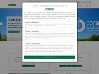 Desktop screenshot for cbre.es