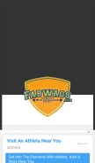 How fabwags.com looks like on a mobile device such as an iPhone.