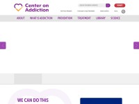 Desktop screenshot for centeronaddiction.org