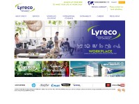 Desktop screenshot for lyreco.com