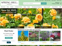 Desktop screenshot for springhillnursery.com
