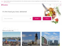 Desktop screenshot for foodora.se