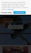How fairphone.com looks like on a mobile device such as an iPhone.