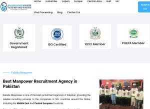 How falishamanpower.com looks like on a tablet such as an iPad.