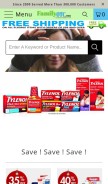 How familyotc.com looks like on a mobile device such as an iPhone.