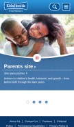 How familysurvey.org looks like on a mobile device such as an iPhone.