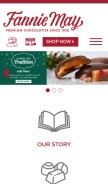 How fanniemay.com looks like on a mobile device such as an iPhone.