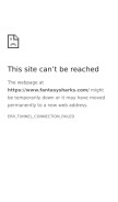 How fantasysharks.com looks like on a mobile device such as an iPhone.
