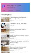 How fantasyva.com looks like on a mobile device such as an iPhone.