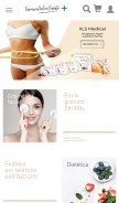 How farmaciaonlinebarata.es looks like on a mobile device such as an iPhone.