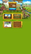 How farmerama.com looks like on a mobile device such as an iPhone.