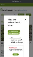 How farmprogress.com looks like on a mobile device such as an iPhone.