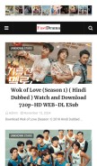How fastdrama.icu looks like on a mobile device such as an iPhone.