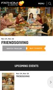 How fathomevents.com looks like on a mobile device such as an iPhone.