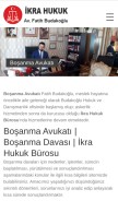 How fatihbudakoglu.av.tr looks like on a mobile device such as an iPhone.