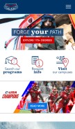 How fau.edu looks like on a mobile device such as an iPhone.