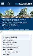 How faulhaber.de looks like on a mobile device such as an iPhone.