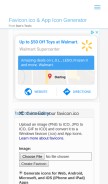 How favicon-generator.org looks like on a mobile device such as an iPhone.
