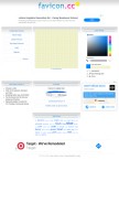 How favicon.cc looks like on a mobile device such as an iPhone.