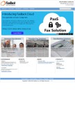 How faxback.com looks like on a mobile device such as an iPhone.