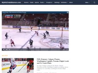 Desktop screenshot for mynhltraderumors.com