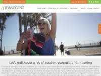 Desktop screenshot for transcendrecoverycommunity.com